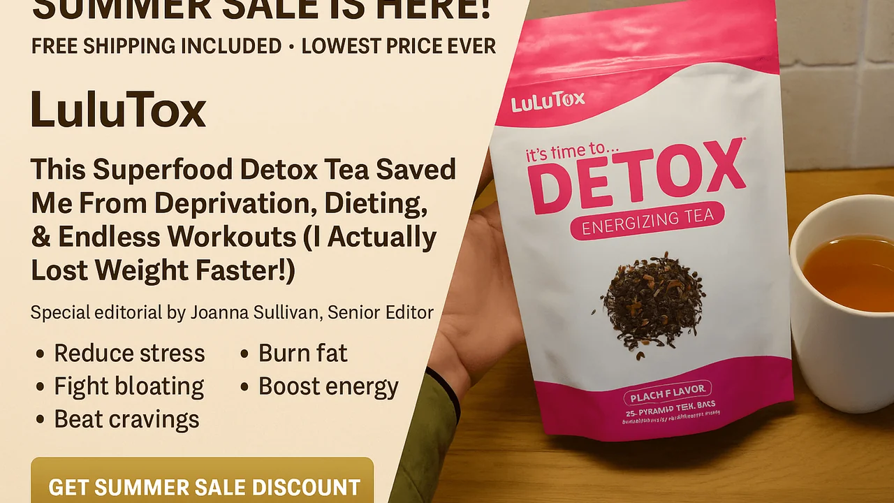 Lulutox Detox Tea The Natural Way to Beat Bloating and Boost Your Energy This Spring 🌿✨