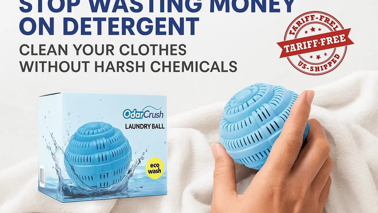 Save Money and Protect Your Family with OdorCrush Laundry Balls