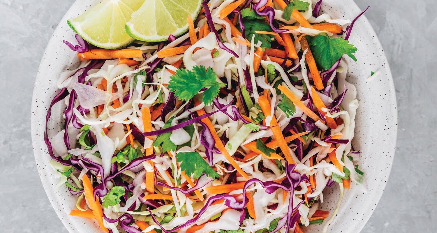 Thai Salad with Cilantro Lime Dressing