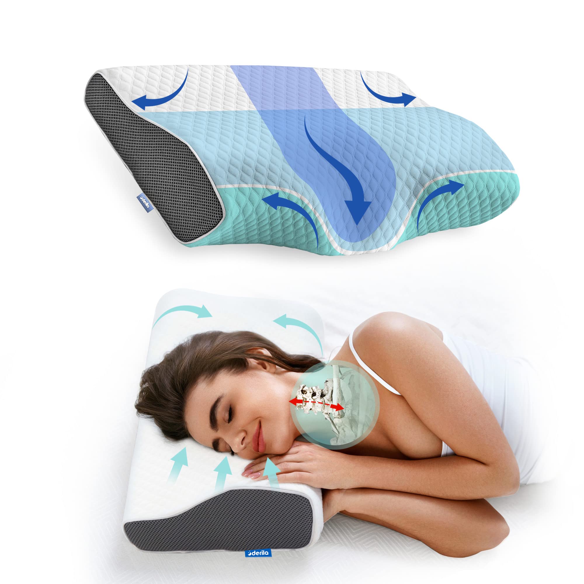 Engineered by Derila, The Perfect Pillow for All Sleeping Positions