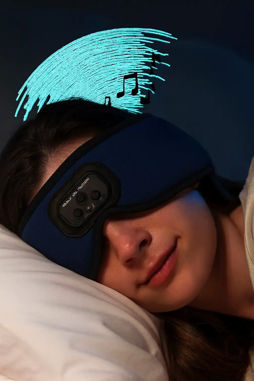 Smart Sleep Band Pro Bluetooth sleep mask with built-in speakers