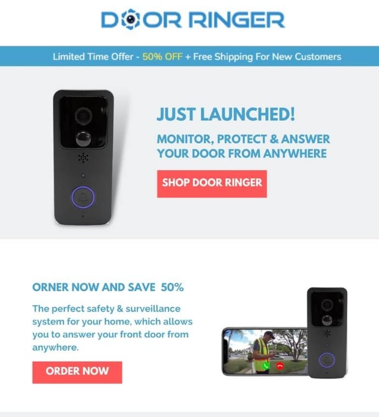 the The Smart door ringer
