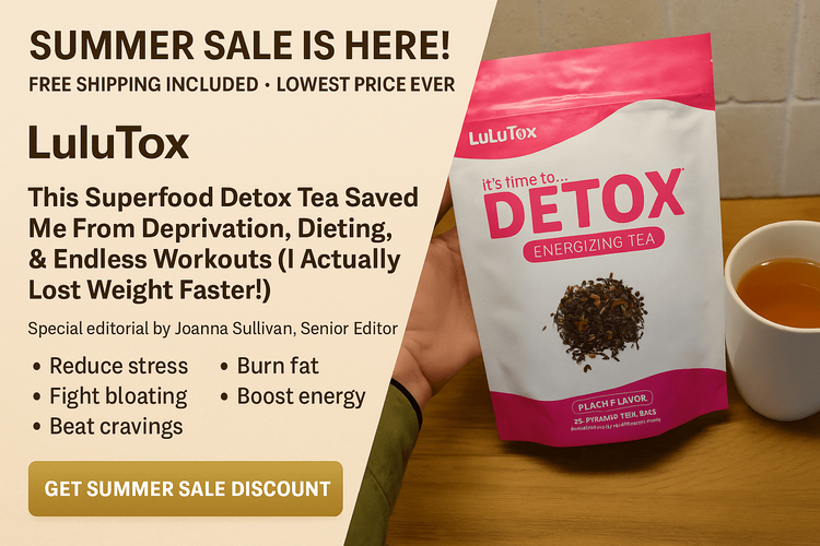 Lulutox Detox Tea The Natural Way to Beat Bloating and Boost Your Energy This Spring 🌿✨